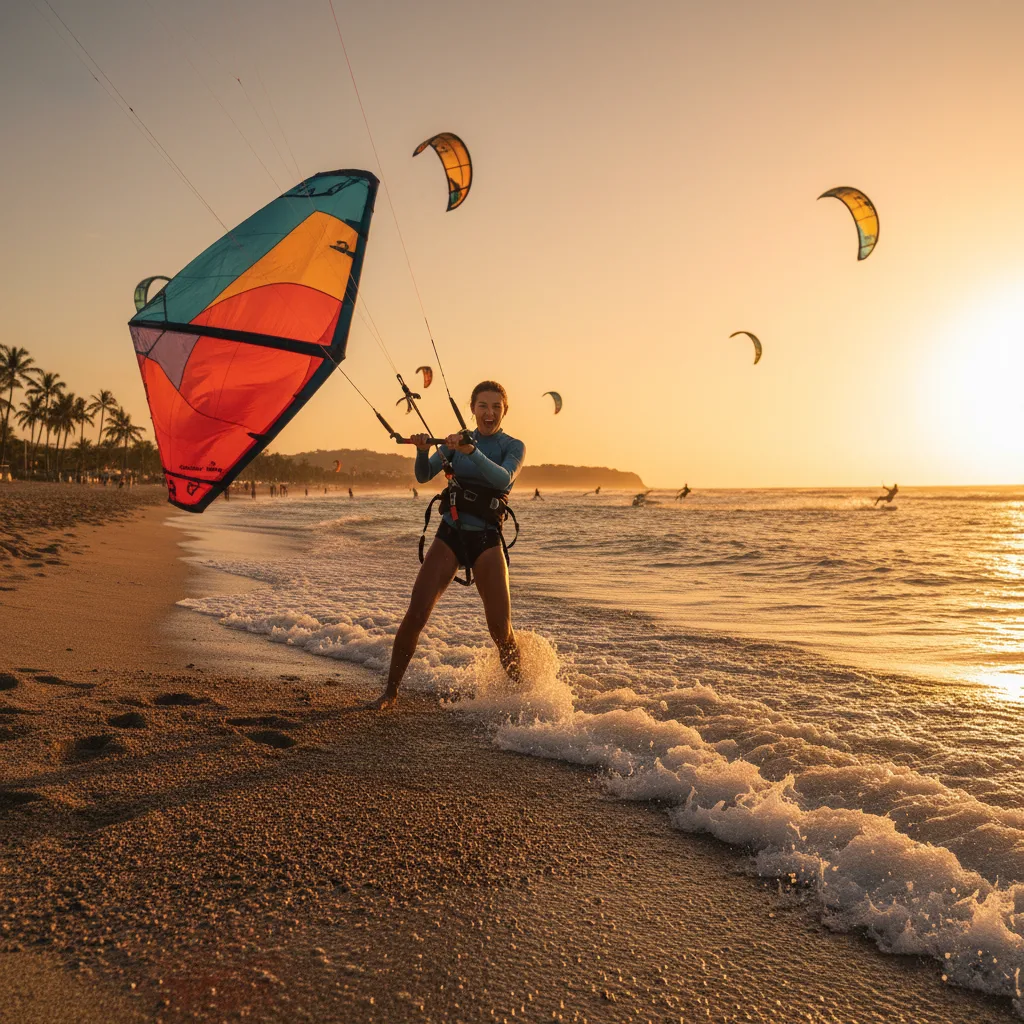 Wat is kitesurfen?